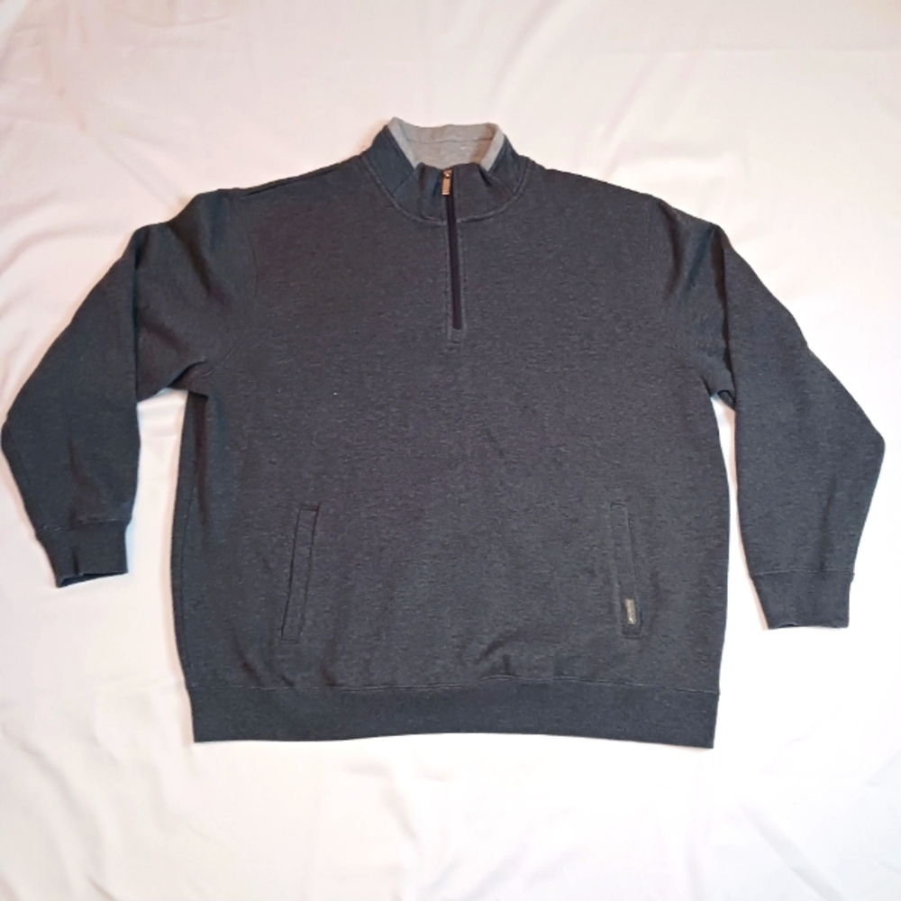 Pure NGR Athletics Heather Grey Pullover Sweatshirt.